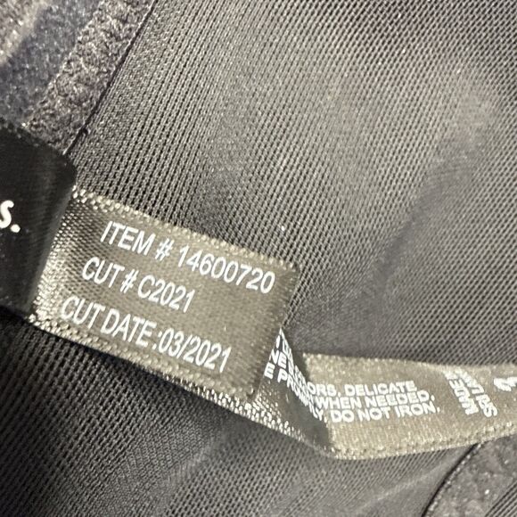 Y2K Torrid Curve Bralette 3X Black Lace Strapless Bandeau Stretch Crop Top - Picture 9 of 10